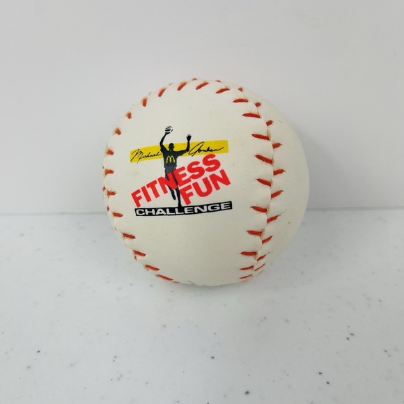 McDonald's Other - McDonalds 1991 Michael Jordans  Fitness Fun Challenge Baseball
